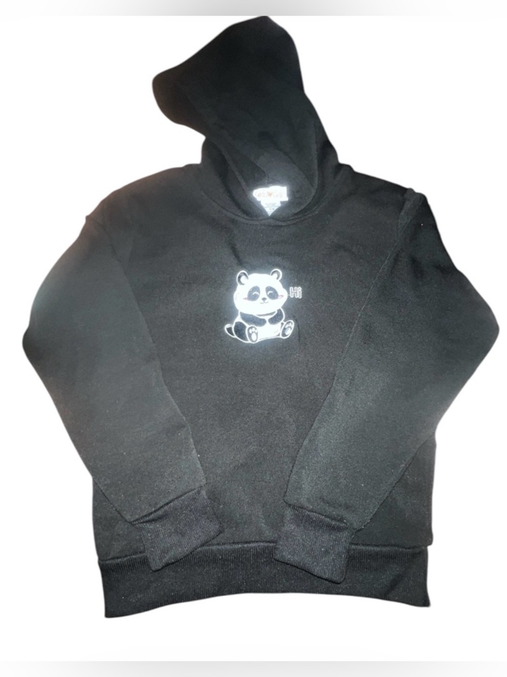 Black Panda Graphic Hoodie Sweatshirt - Men